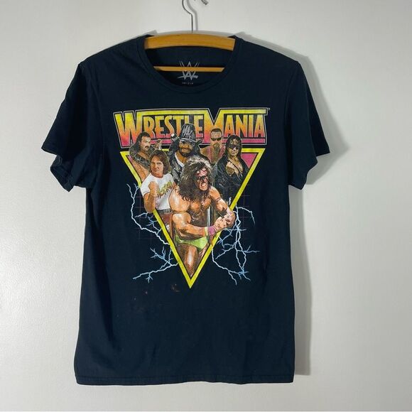 Wrestle Mania Vintage Style Macho Man Randy Savage and Co T Shirt Size S - Picture 3 of 5